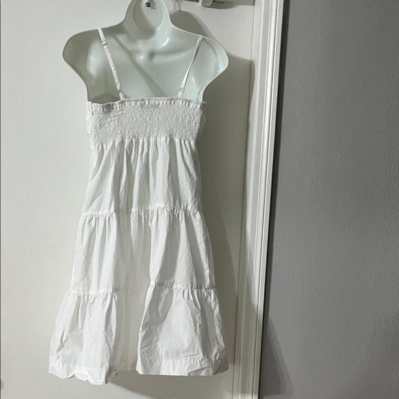 Banana Republic White Tiered dress - Picture 3 of 8
